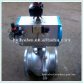 PN16 pneumatic mechanical ball valve